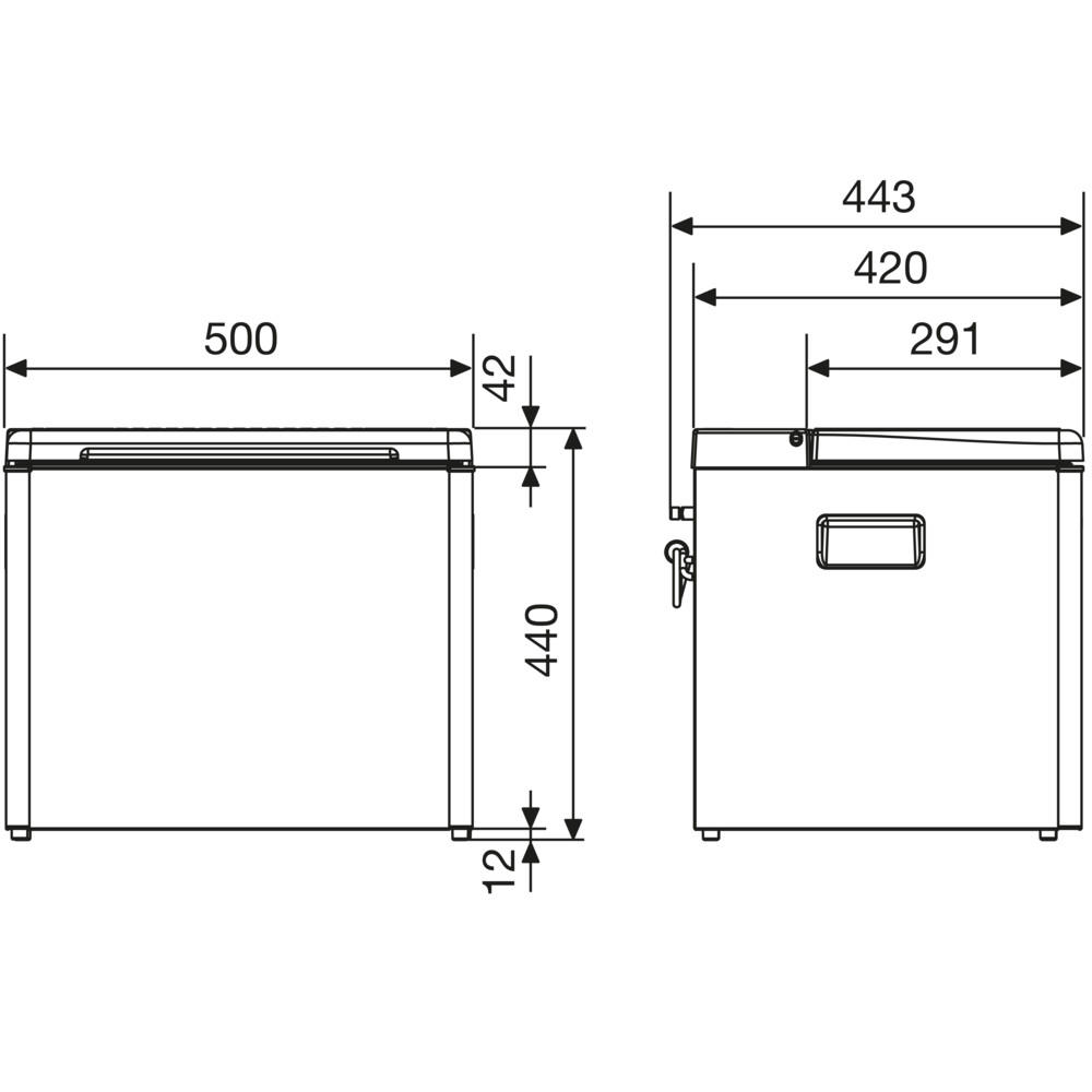 Газовый холодильник Dometic ACX 35
